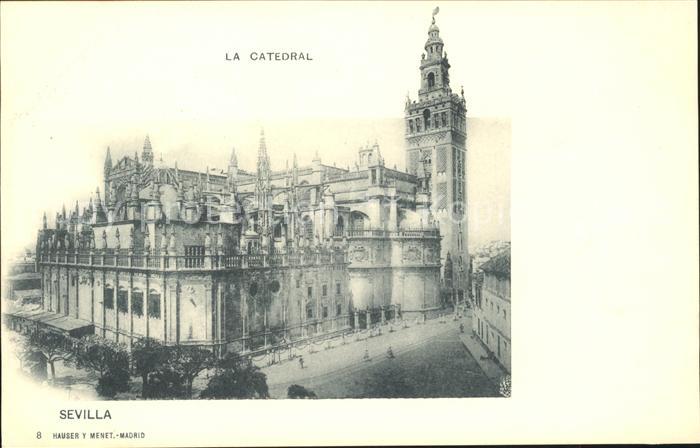 Verlag Hauser Y Menet Nr. 8 Sevilla La Catedral