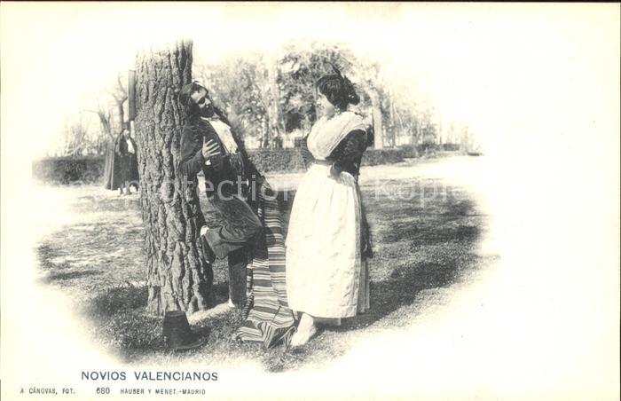 Verlag Hauser Y Menet Nr. 680 Novios Valencianos
