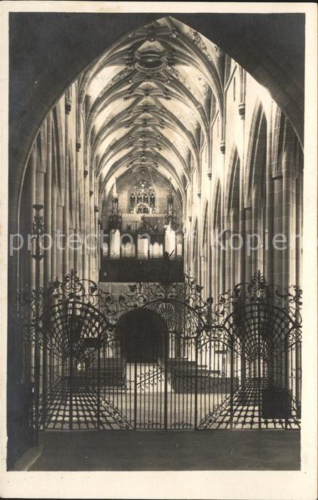 Kirchenorgel ueberlingen am Bodensee Muenster