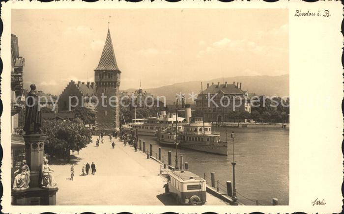 Dampfer Binnenschifffahrt Lindau im Bodensee