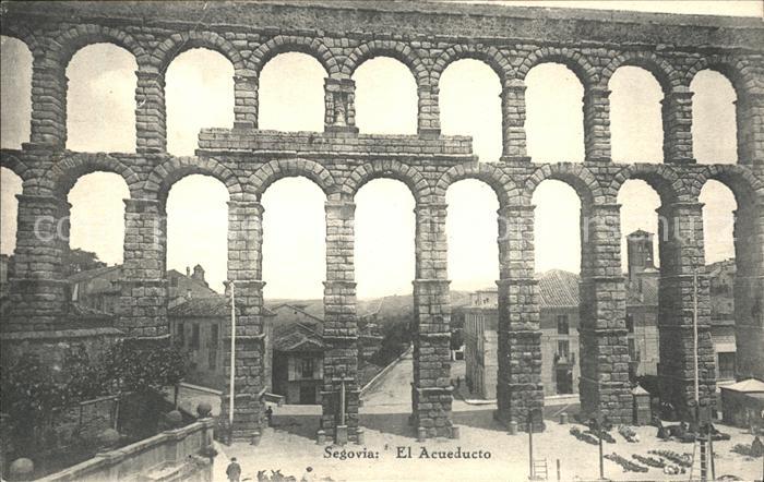 Bruecken Bauwerke Segovia El Acueducto Aquaedukt
