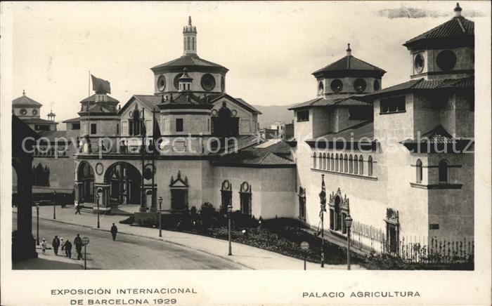 Expositions Exposicion Internacional de Barcelona Palacio Agricultura