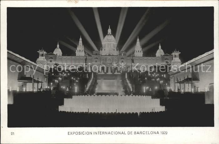 Expositions Exposicion Internacional de Barcelona 1929 Palacio Nacional