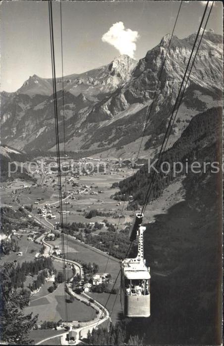 Seilbahn Kandersteg Stock Gemmipass