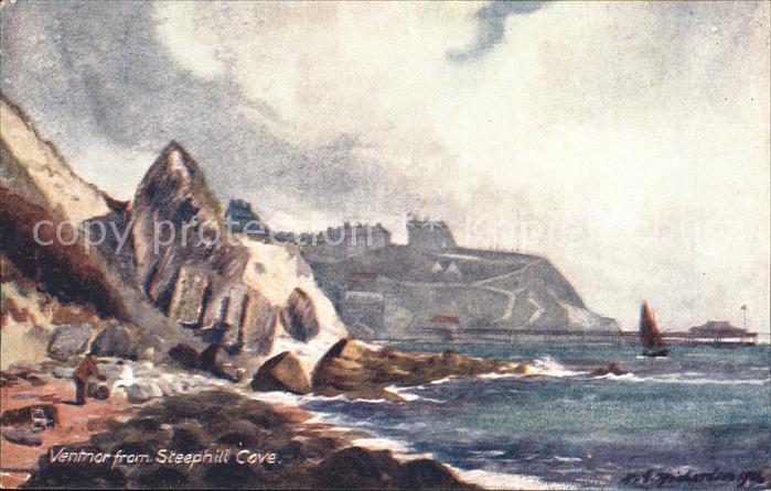 Verlag Tucks Aquarette Nr. 6264 Ventnor from Sleephill Cove