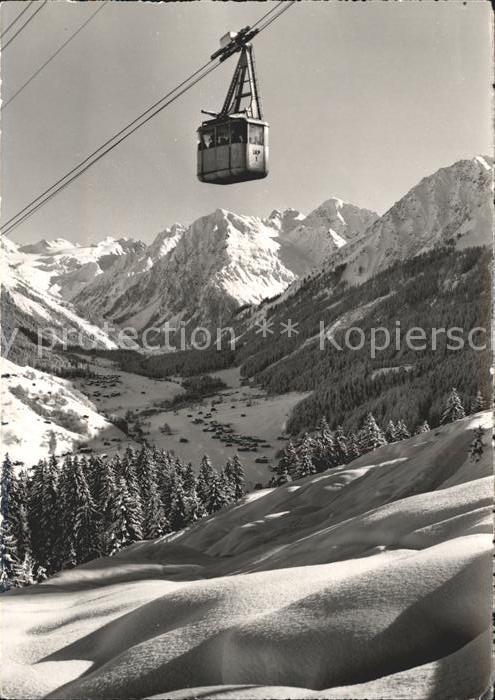 Seilbahn Klosters-Gotschnagrat-Parsenn Silvrettagruppe