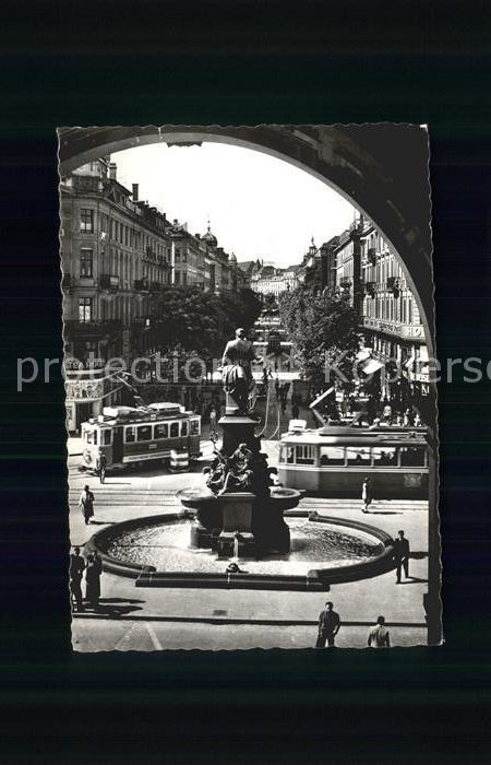 Strassenbahn Zuerich Bhanhofstrasse