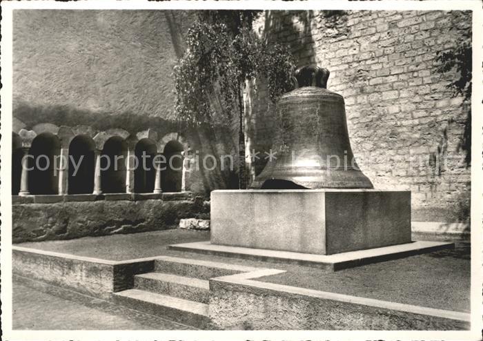 Kirchenglocke Churchbell Cloche Eglise Schaffhausen Schillerglocke