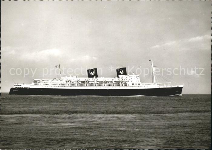 Dampfer Oceanliner Hanseatic Hamburg-Atlantik-Linie