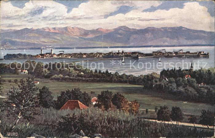 Verlag WIRO Wiedemann Nr. 2367 F Lindau-Bodensee