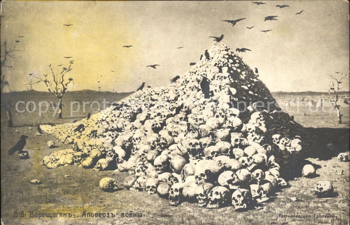 Tod Schaedel Krieg Russland