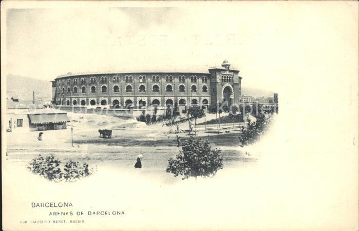Verlag Hauser Y Menet Nr. 630 Barcelona Arena