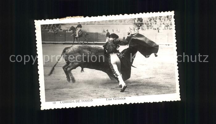 Stierkampf Corrida de Toros Una Veronica