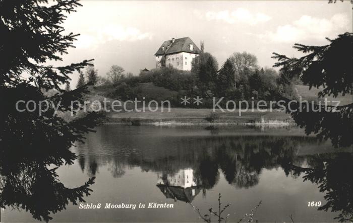 Moosburg Kaernten Schloss