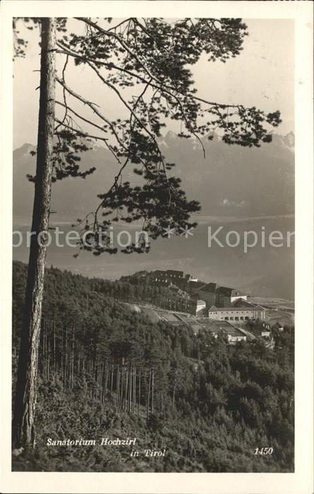 Hochzirl Zirl Sanatorium Hochzirl
