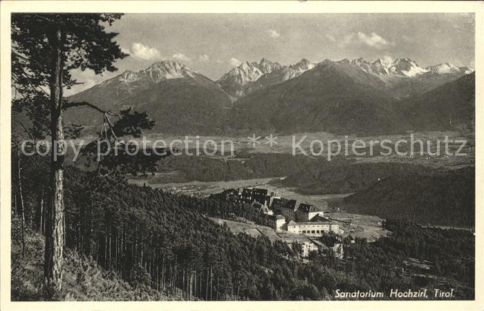 Hochzirl Zirl Sanatorium Hochzirl