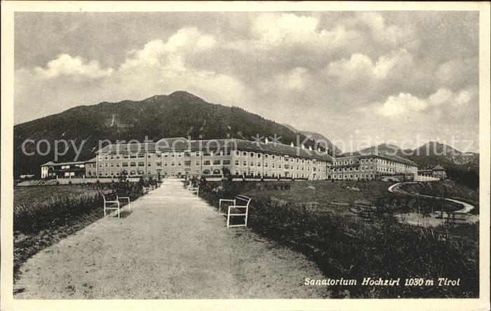 Hochzirl Zirl Sanatorium Hochzirl