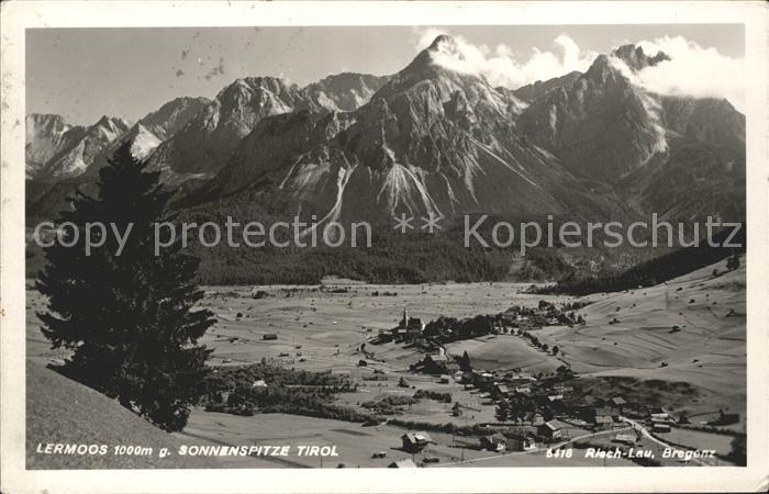 Lermoos Tirol Sonnenspitze
