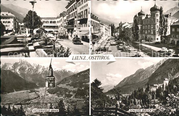 Lienz Tirol Zettersfeld-Seilbahn Schloss Bruck
