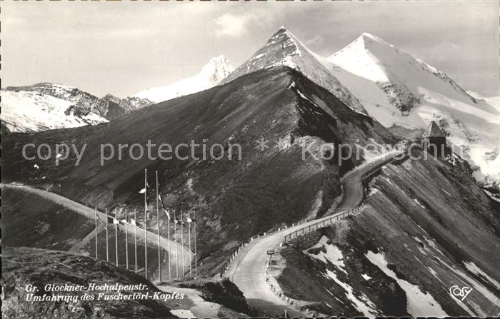 Grossglockner Hochalpenstrasse Fuschertoerl-Kopf Umfahrung