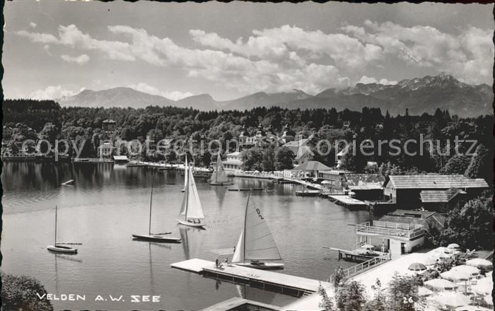 Velden Woerthersee Segelboote