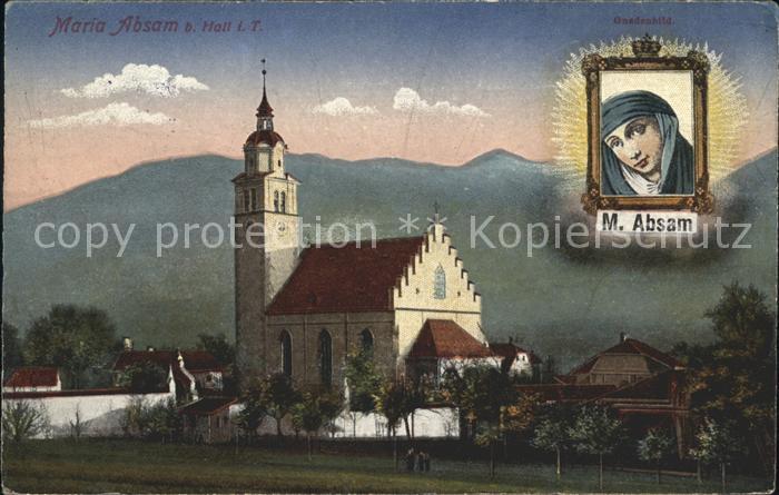 Hall Tirol Maria Absam Gnadenbild Kirche