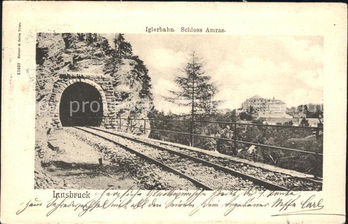 Innsbruck Iglerbahn Schloss Amras