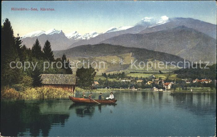 Millstaettersee Bootsfahrt