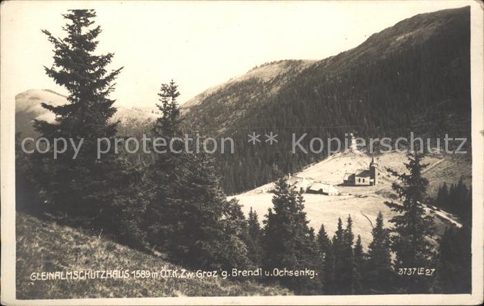 Neuhof uebelbach Gleinalm-Schutzhaus Brendl Ochsenkogel
