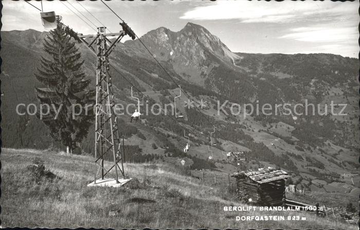 Dorfgastein Sessellift Brandlalm