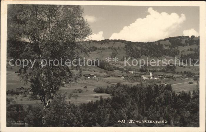 Schwarzenberg Vorarlberg