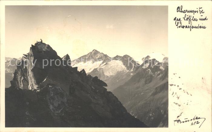 Mayrhofen Zillertal Ahornspitze Loeffler Schwarzenstein