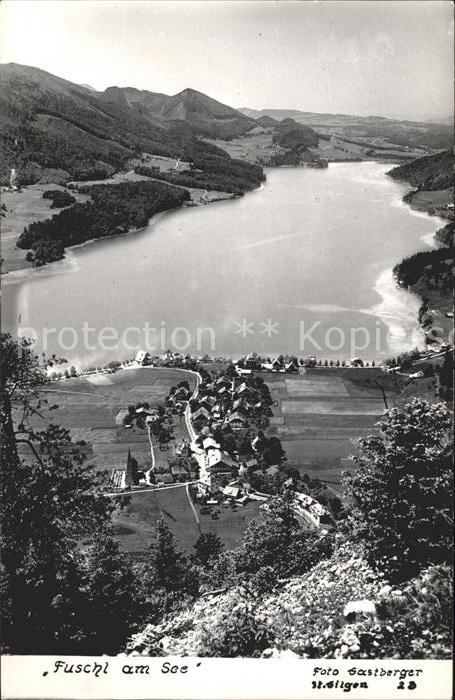 Fuschl See Salzkammergut