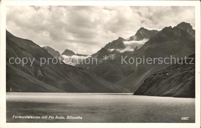 Vermuntstausee 
Piz Buin Silvretta