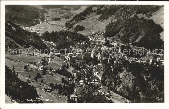 Badgastein Blick vom Weg zur Poserhoehe Gamskarkogel