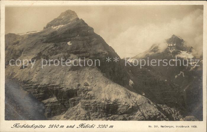 Kirchdachspitze Habicht