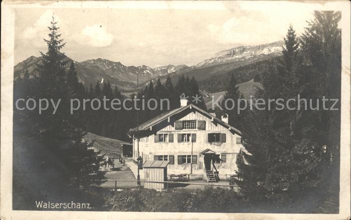 Walserschanz Kleinwalsertal