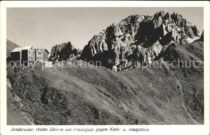 Innsbruckerhuette Pinnisjoch Kalkspitzen Ilmspitzen