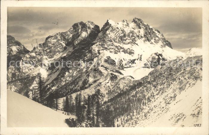 Biberwier Tirol Gruenstein Marienbergspitzen Marienberghuette