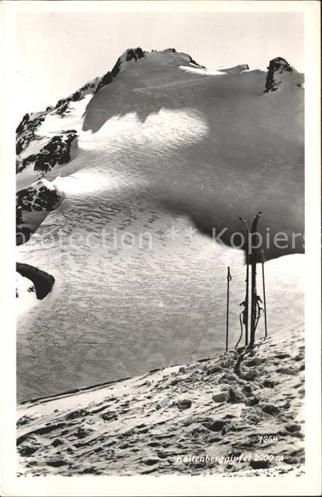 Kaltenberg Verwall Kaltenberggipfel Ski