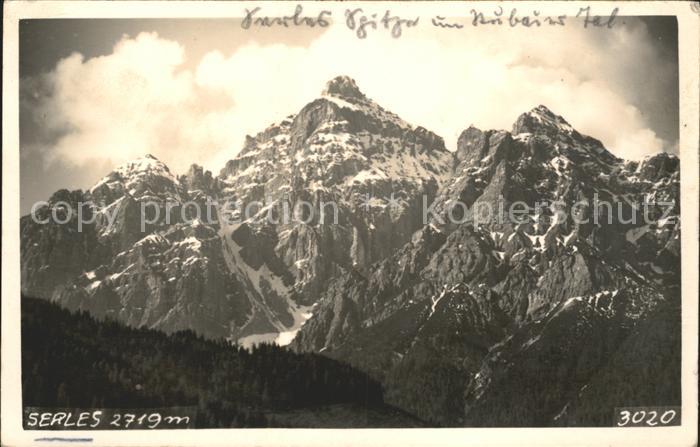 Serles Serles-Spitze Stubaital