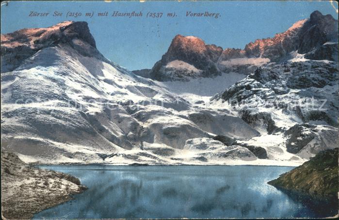 Hasenfluh Zuerser See Vorarlberg