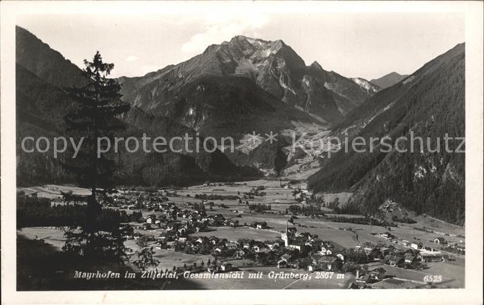Mayrhofen Zillertal Gruenberg