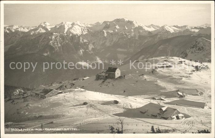 Hoellengebirge Kranabetsattel