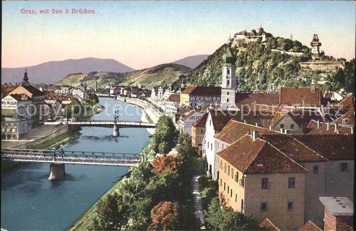 Graz Steiermark 3 Bruecken