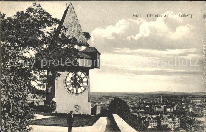 Graz Steiermark Uhrturm Schlossberg