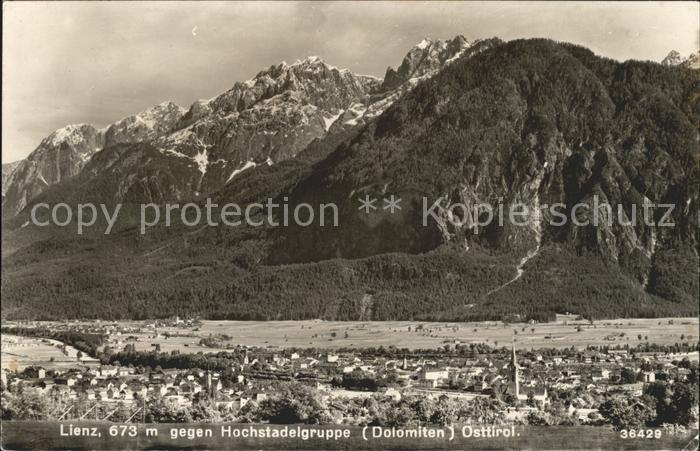 Lienz Tirol Hochstadelgruppe Dolomiten