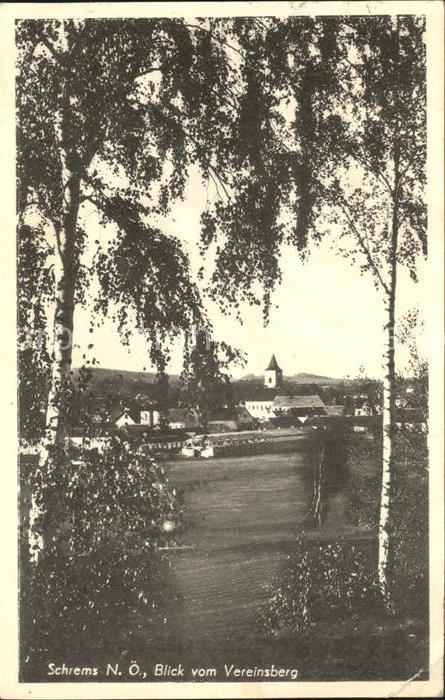 Schrems Waldviertel Blick Vereinsberg