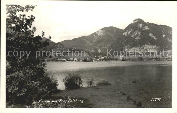Fuschl See Salzkammergut Salzburg