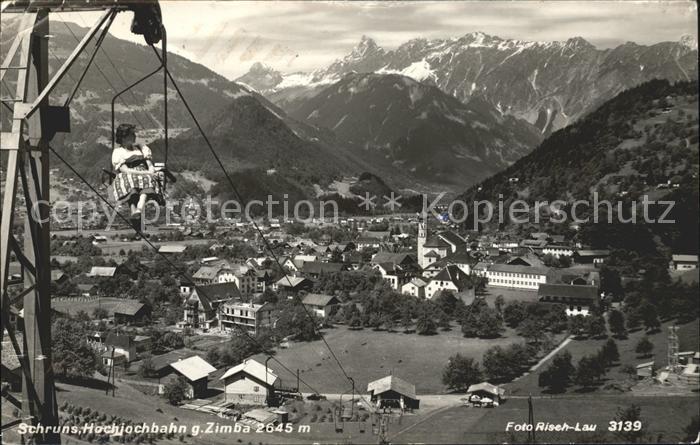 Schruns Vorarlberg Hochjochbahn Zimba